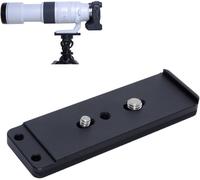Arca-Swiss Fit Quick Release Plate Compatible with Canon RF 200-800mm F6.3-9 IS USM Tripod Mount Bracket with Mounting Ring for Arca Fit Lens