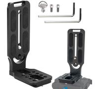 Arca Swiss L Bracket, DSLR Camera L Bracket, L Bracket Quick Release Plate, Vertical L Bracket Quick Plate, with Screw Wrench, Compatible with All Arca-Swiss Standard Plates