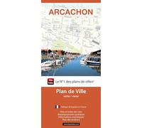 Arcachon, Gironde - Plan de ville | Blay Foldex