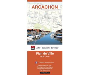 Arcachon, Gironde - Plan de ville | Blay Foldex
