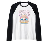 Arcade Addict Pop Culture Jeu vidéo rétro Manche Raglan