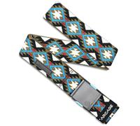 Intercycles Ceinture unisexe Twilight – Avoine/Turquoise – Standard (jusqu'à 40") – 1,5" de large