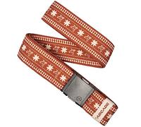 Arcade Belts Ceinture d'aventure unisexe A2 : très résistante et extensible, boucle sans métal, Wild Rag - Bay, standard (jusqu'à 101,6 cm) ; 3,8 cm de large