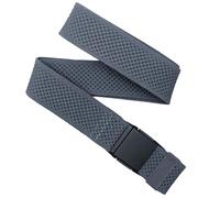 Arcade Ceinture Momentum Belts, sangle élastique Repreve, boucle de voyage non métallique, charbon, Standard (Up to 40"); 1.5" Wide