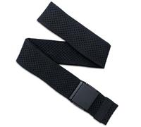 Arcade Ceinture Momentum Belts, sangle élastique Repreve, boucle de voyage non métallique, noir, Standard (Up to 40"); 1.5" Wide