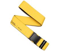 Arcade Ceintures A2 unisexe Adventure Belt : très résistant, boucle sans métal, Nat Geo Collective - Jaune, Standard (Up to 40"); 1.5" Wide