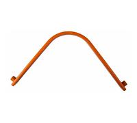 Arcade d'arçon pour cheval pour selle K2/K3 en fer Karlslund Gullet iron 75° Orange 26/M Étroit