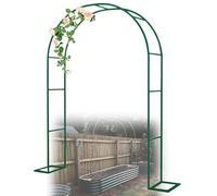 Arcade De Rosier De Taille Personnalisable, Treillis D'arche De Jardin, Pergola En Métal Arcade De Jardin Extérieure En Acier Pour Décoration De Mariage, Plantes Grimpantes, Fête, Blanc/vert/noir/or(C