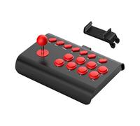 Arcade Fight Stick - Joystick de combat d'arcade | Joystick de combat d'arcade avec fonctions Turbo Macro, joystick d'arcade nostalgique pour PC et consoles de jeux rétro