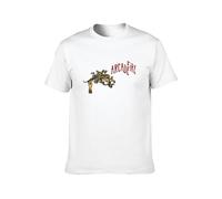 Arcade Fire Funeral Mens Short Sleeve White L