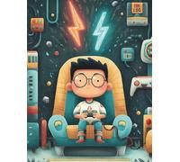 Arcade Gamer Notebook for Kids Ages 6-10 | Cool Gaming Composition Notebook for Boys: Lined School Journal for Grade School Students | Video Game Writing Notebook