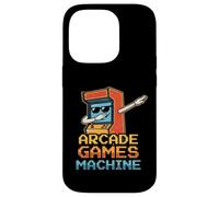 Arcade Games Machine Dabbing 70s 80s 90s Video Gamer Coque pour iPhone 14 Pro