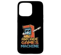Arcade Games Machine Dabbing 70s 80s 90s Video Gamer Coque pour iPhone 15 Pro Max