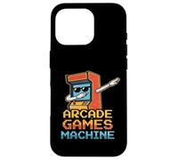 Arcade Games Machine Dabbing 70s 80s 90s Video Gamer Coque pour iPhone 16 Pro