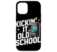 Arcade Kickin It Old School Arcade Machine rétro Gaming Coque pour iPhone 12/12 Pro