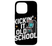 Arcade Kickin It Old School Arcade Machine rétro Gaming Coque pour iPhone 14 Pro Max