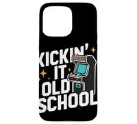 Arcade Kickin It Old School Arcade Machine rétro Gaming Coque pour iPhone 15 Pro Max