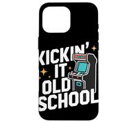 Arcade Kickin It Old School Arcade Machine rétro Gaming Coque pour iPhone 16 Pro Max