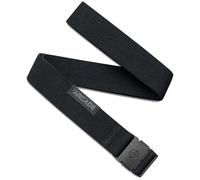 Arcade The Original Slim Adventure Belt Ceinture élastique élastique à largeur étroite, boucle de réglage micro, Ranger Slim - Midnighter Black - Recyclé, Taille unique