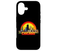 Arcade vidéo rétro 8 Bits Chicago Gamer Style Gaming des années 80 Coque pour iPhone 17