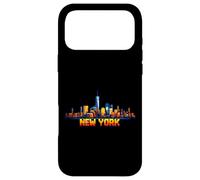 Arcade vidéo rétro New York 8 Bits, Style Gamer Gaming, années 80 Coque pour iPhone 17 Pro Max