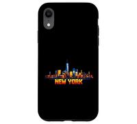 Arcade vidéo rétro New York 8 Bits, Style Gamer Gaming, années 80 Coque pour iPhone XR