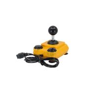 ArcadeR 9 pin standard Joystick kompatibel zu Atari, Commodore, Sega etc., Farbe:Orange