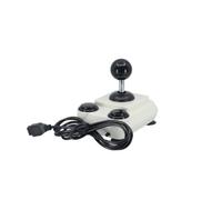 ArcadeR 9 pin standard Joystick kompatibel zu Atari, Commodore, Sega etc., Farbe:Weiss