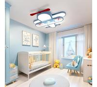 Arcadia Luminaire Plafonnier LED pour Chambre d'Enfant - Lustre avec Lumière Chaude et Froide Dimmable - 60 cm 43W 4300 Lumens - Modèle Pegaso