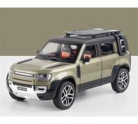 ARCADORA 1/24 Diecast Model Car Pullback Vehicle Collection de Jouets pour Land Rover New Defender 110, Cadeau pour Enfants, avec Son et lumière