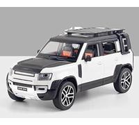 ARCADORA Modèle de voiture moulé sous pression 1/24 pour Land Rover New Defender 110, cadeau pour enfants, avec son et lumière