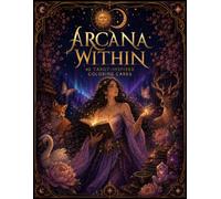 Arcana Within: A Tarot-Inspired Coloring Book With 40 Cards For Adults