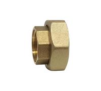 Arcanaute - Accessoires, raccords, pompes de chauffage et circulateurs - 1 Raccord Union Droit 2 pièces Femelle/Femelle douille 1'' (26/34) - écrou Ø1''1/2 (40/49) (à joint plat) -