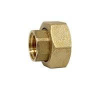 Arcanaute - Accessoires, raccords, pompes de chauffage et circulateurs - 1 Raccord Union Droit 2 pièces Femelle/Femelle douille 1/2'' (15/21) - écrou Ø1'' (26/34) (à joint plat) -