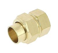 Raccord union droit 3 pièces femelle à joint sphéro-conique Diamètre 16 Diamètre 15/21 BRICOZOR