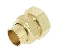 Raccord union droit 3 pièces femelle à joint sphéro-conique Diamètre 22 Diamètre 26/34 BRICOZOR