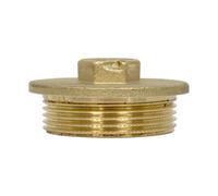 Arcanaute - Raccord laiton à visser - Bouchon mâle avec collerette 1''1/2" (40/49) - Arcanaute