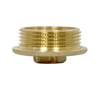 Arcanaute - Raccord laiton à visser - Bouchon mâle avec collerette 1''1/4" (33/42) - Arcanaute