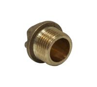 Arcanaute - Raccord laiton à visser - Bouchon mâle avec collerette 3/8" (12/17) - Arcanaute