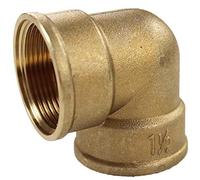 Arcanaute - Raccord laiton à visser - Coude Laiton Femelle 1"1/2 (40/49) -