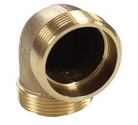 Arcanaute - Raccord laiton à visser - Coude Laiton Mâle 1"1/2 (40/49) -