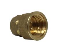 Arcanaute - Raccord laiton bicône - Raccord bicône droit Femelle 1/2" (15/21)-Cuivre 10