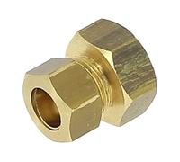 Arcanaute - Raccord laiton bicône - Raccord bicône droit Femelle 1/2" (15/21)-Cuivre 12