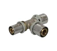 Arcanaute - Raccord multicouche à sertir - Raccord multicouche à sertir TH - Té inégal Ø20x2,0 - Ø20x2,0 - Ø16x2,0 -