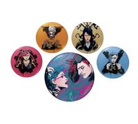 Pyramid international – Lot de badges Arcane – Métal – Taille unique