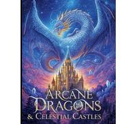 Arcane Dragons & Celestial Castles: An Adult Fantasy Coloring Book: Enchanting Cosmic Dragons, Magical Castles, and Mythical Realms to Color & Escape