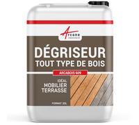 ARCANE INDUSTRIES Dégrisant, dégriseur Bois - Nettoyant Bois terrasse - 20 L