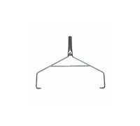 ARCANE INDUSTRIES Monture, Metallique, etrier, pour Rouleau, 500 mm, enducteur, terrasse, toiture, Tennis, Grande, Surface, Monture pour Rouleau, 500 mm - 500 mm