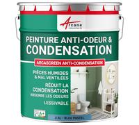 Peinture anti condensation, anti odeur, moisissure - 2.5 L Bleu Pastel - RAL 5024 - ARCANE INDUSTRIES