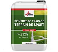 Peinture terrain de football rugby Peinture provisoire golf manifestation sportive logo publicitaire TRACE SPORT Blanc 15 Kg